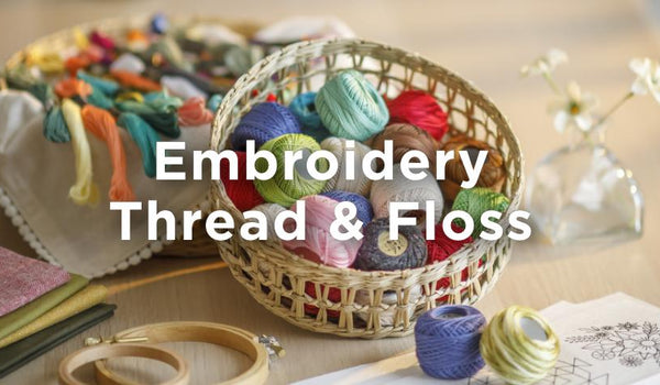 Shop our growing selection of hand embroidery thread here.
