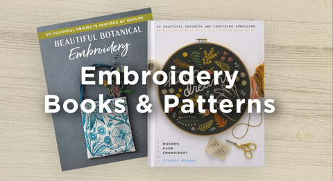 Shop our collection of Embroidery books here.