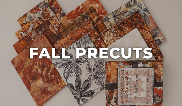 Fall precut fabric at Missouri Star Quilt Co.