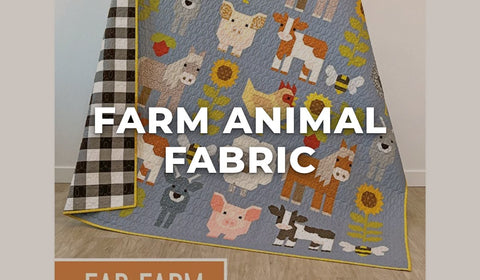 Farm Animal Fabric at Missouri Star Quilt Co.