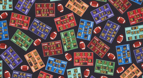 football fabric for quilting