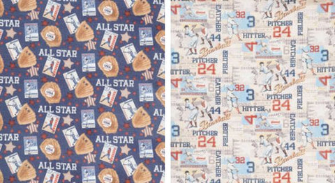 Game Time baseball fabric collection by Skyline Studios