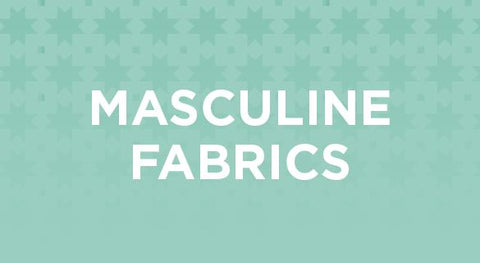 Browse our collection of masculine fabric here.