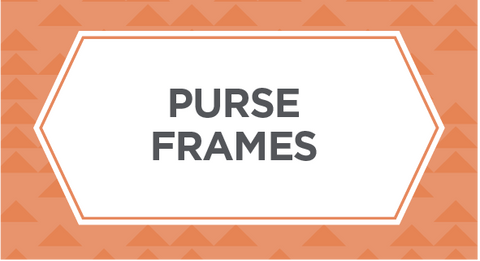 Shop our collection of purse frames here.