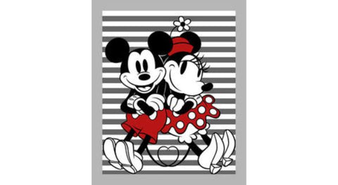 Mickey and Minnie fabric panel available here!