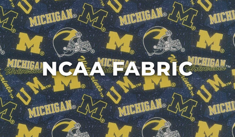 NCAA Fabric at Missouri Star Quilt Co.