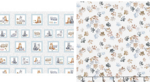 Paws Up by Michael Miller Fabrics