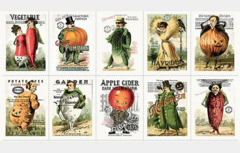 Riley blake pumpkin patch fabrics for fall.
