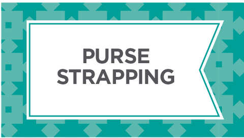 Shop our collection of purse strapping material here.