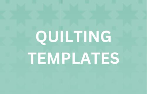 Buy quilting templates, quilting rulers, and more here