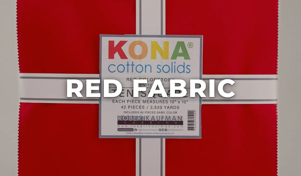 Red Fabric at Missouri Star Quilt Co.
