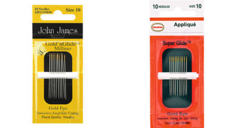 Size 10 Hand Sewing Needles Collection