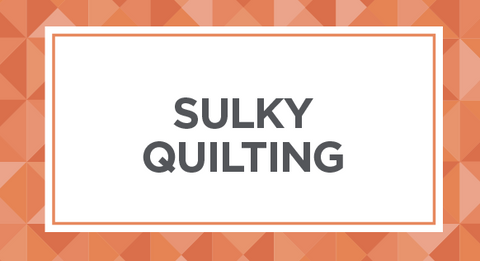 Shop our selection of Sulky quilting products here.