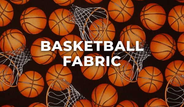 Basketball Fabric at Missouri Star Quilt Co.