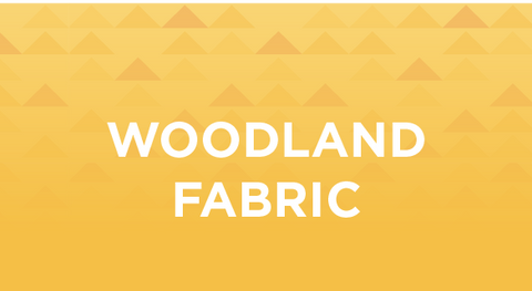 Woodland Animals Nursery Quilt Panel – Fabric