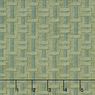Where the Wind Blows - Domino Plaid Green Flannel Yardage
