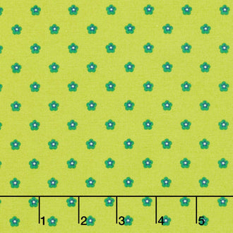 Wild Abandon - Whimsy Green Yardage