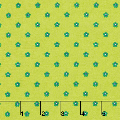 Wild Abandon - Whimsy Green Yardage
