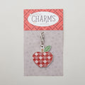 Lori Holt Enamel Happy Apple Charm Alternative View #1