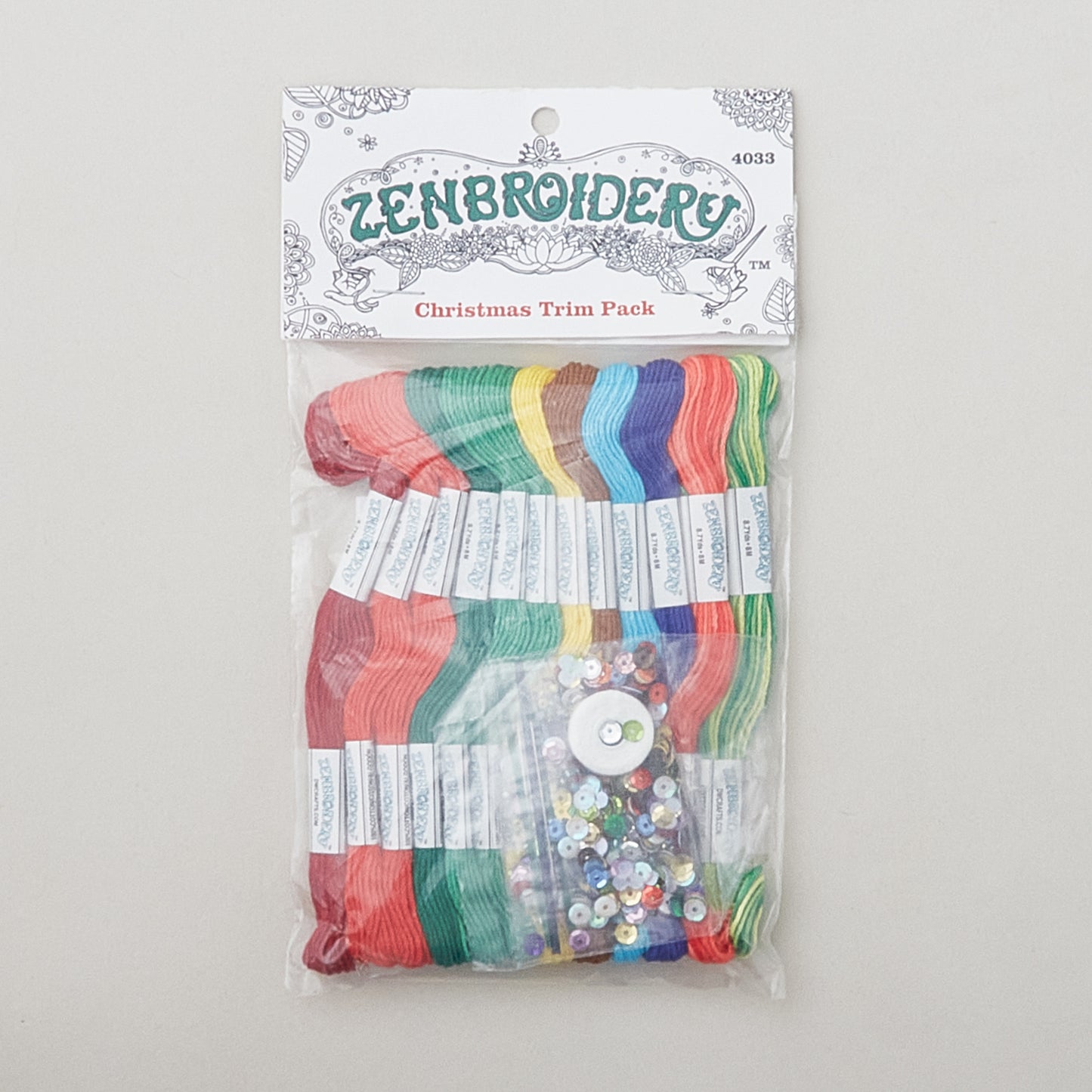 Zenbroidery Christmas Trim pack Alternative View #1
