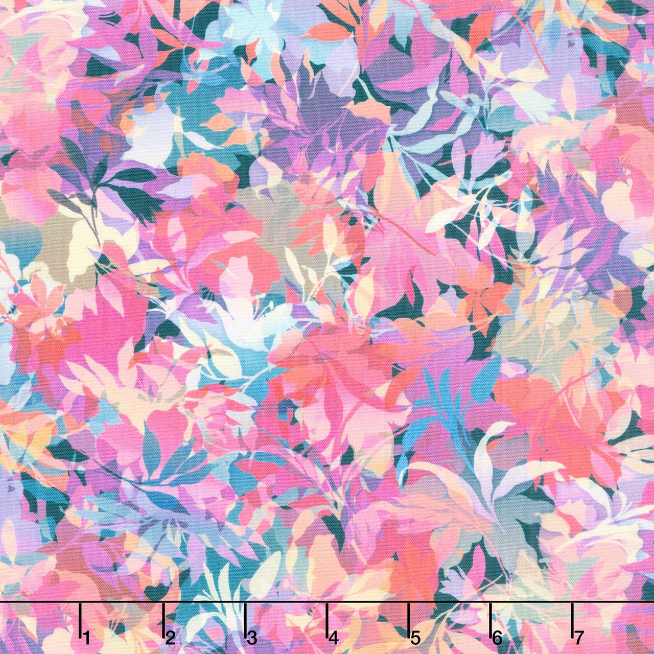 Artful Blooms - Leaves Dahlia Yardage