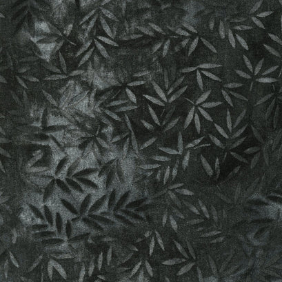 Wilmington Essentials - Mottled Leaves Black 108" Wide Backing