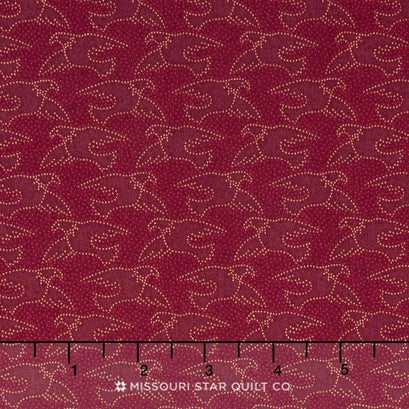 Patriotic for Quilts of Valor Foundation - Majestic Red Yardage