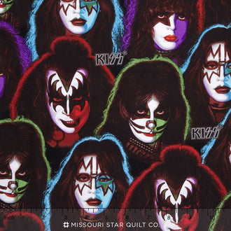 KISS - Bandmates Black Yardage