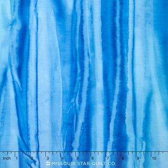 Artisan Batiks - Patina Handpaints Stripes Water Yardage