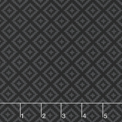 National Parks - National Parks Diamonds Slate Yardage