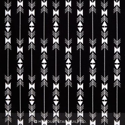 Four Corners - Stripe Black Yardage