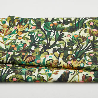 In The Pink - Sabah Green 1 Yard Cut