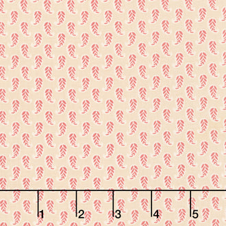 Rouenneries Trois - Cherie Oyster Yardage
