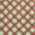 Christmas Musical - Holiday Plaid Multi Yardage Primary Image