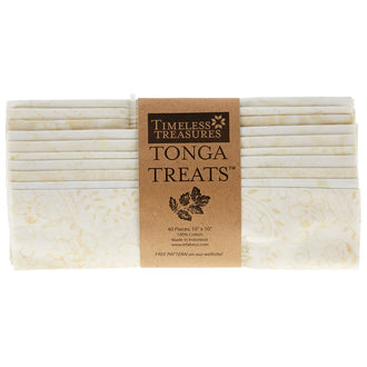 Tonga Treats Batiks - Pearl 10" Squares