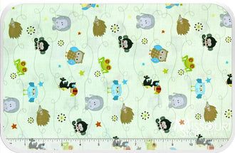 Life in the Jungle - Roll Call Green Yardage