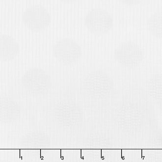 Simply Neutral - Large Dot White 108" Wide Backing