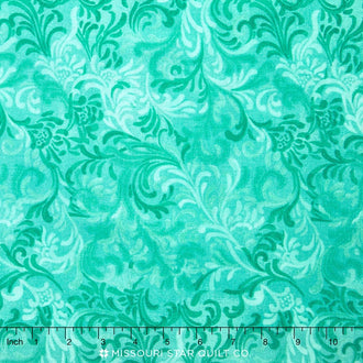 Wilmington Essentials - Flourish Aqua 108" Backing