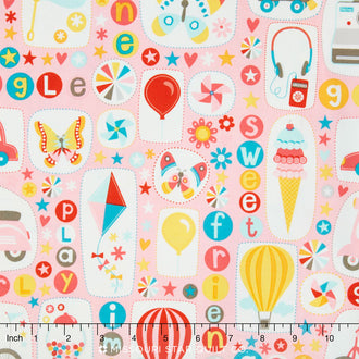 Girl Crazy - Main Pink Yardage