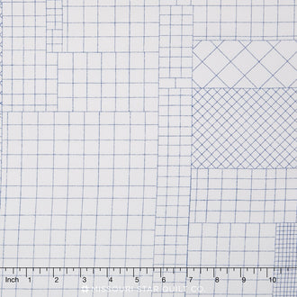 Doe Complete Collection - Subdivided Blue Yardage