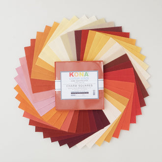 Kona Cotton - Warm Neutrals June 2025 Charm Pack