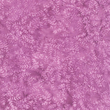 Poetic Bouquet Batiks - Sprig Thyme Wine Yardage