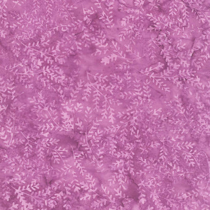 Poetic Bouquet Batiks - Sprig Thyme Wine Yardage