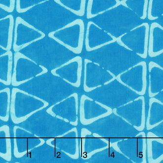 Mark to Make - Triangles Turquoise Yardage