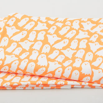 Spellbound - Ghost Tales Small Orange Glow 2 Yard Cut
