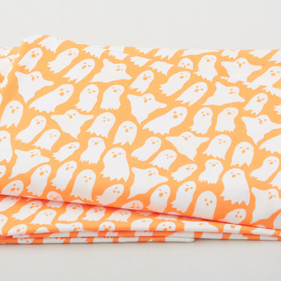 Spellbound - Ghost Tales Small Orange Glow 2 Yard Cut