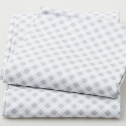 Greenery Favorites - Bias Gingham Grey 2 Yard Cut