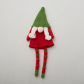 Wool Felt Gnome Bottle Topper w/ Beard/Braids, 2 styles Alternative View #1