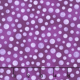 Florentina Rose - Dots Violet Yardage
