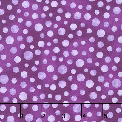 Florentina Rose - Dots Violet Yardage